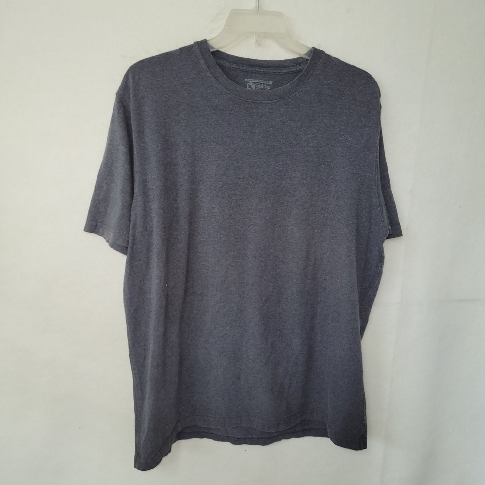 Gander Mountain Guide Series Men's‎ XL Gray Heathered T-Shirt Cotton Spandex Tee